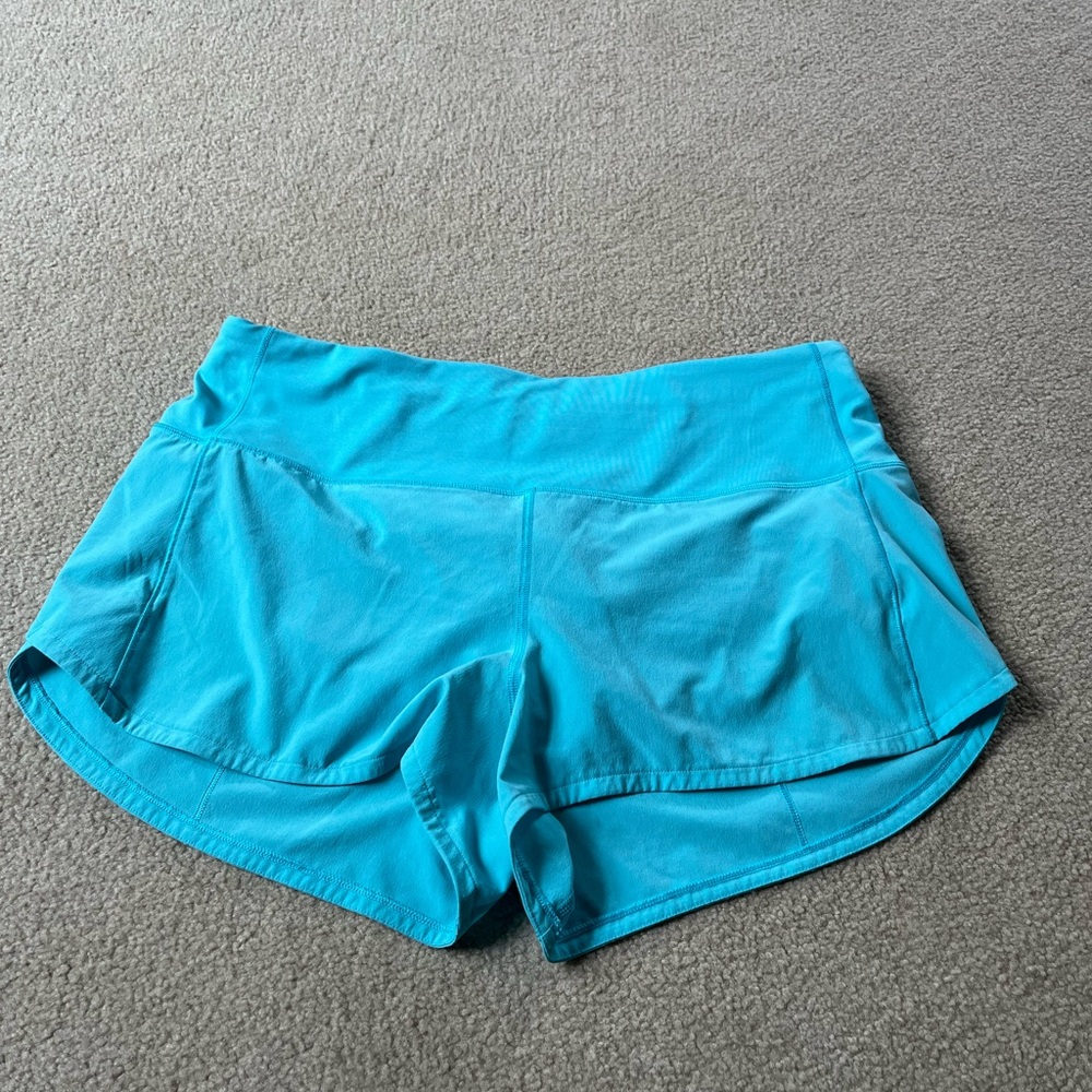 Lululemon speed up HR 2.5 electric teal